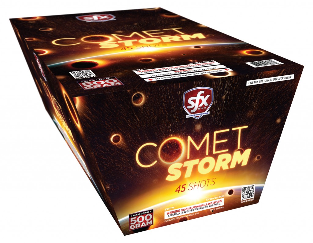 Comet Storm, SFX Fireworks