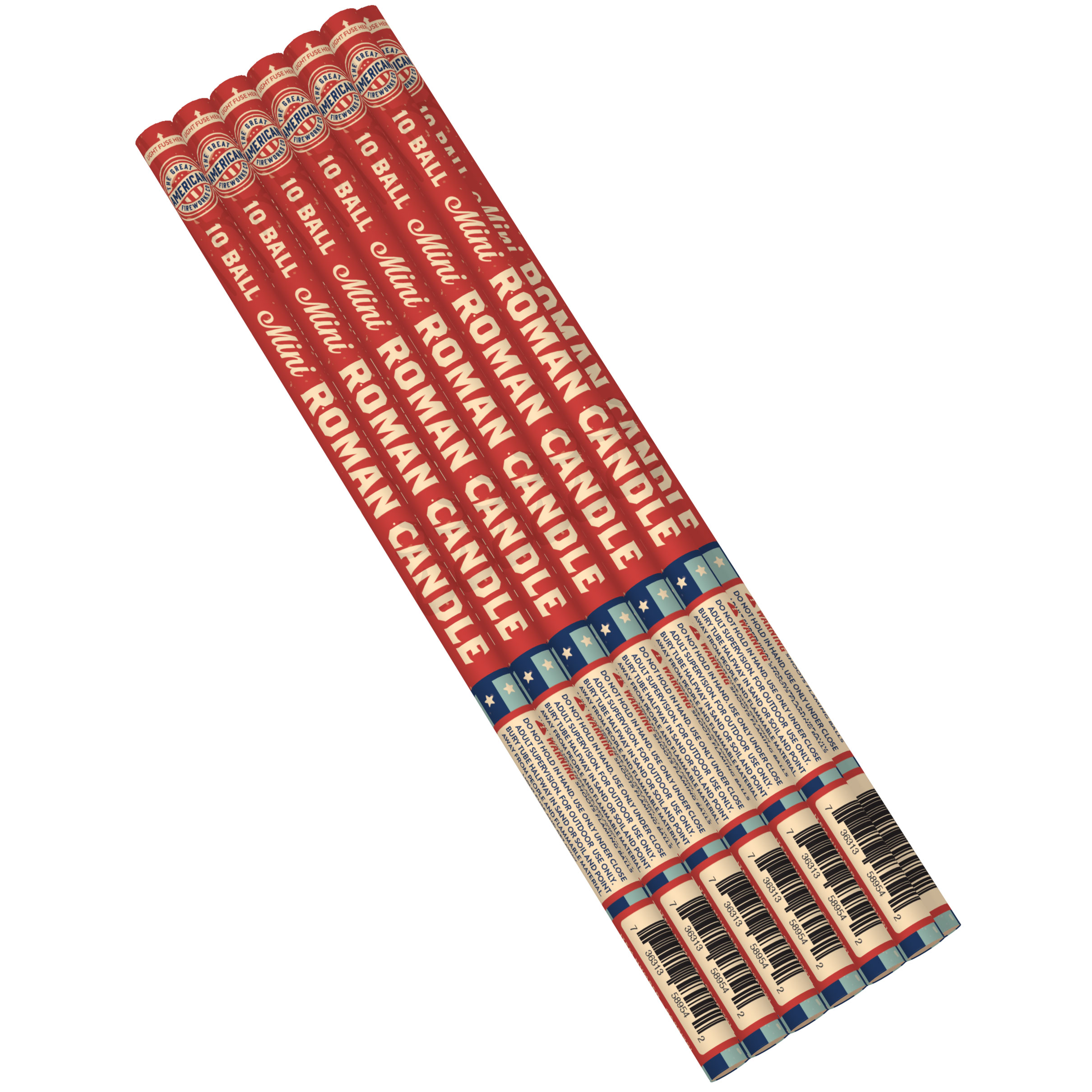 10 Ball mini Roman Candle Superior Fireworks Wholesale