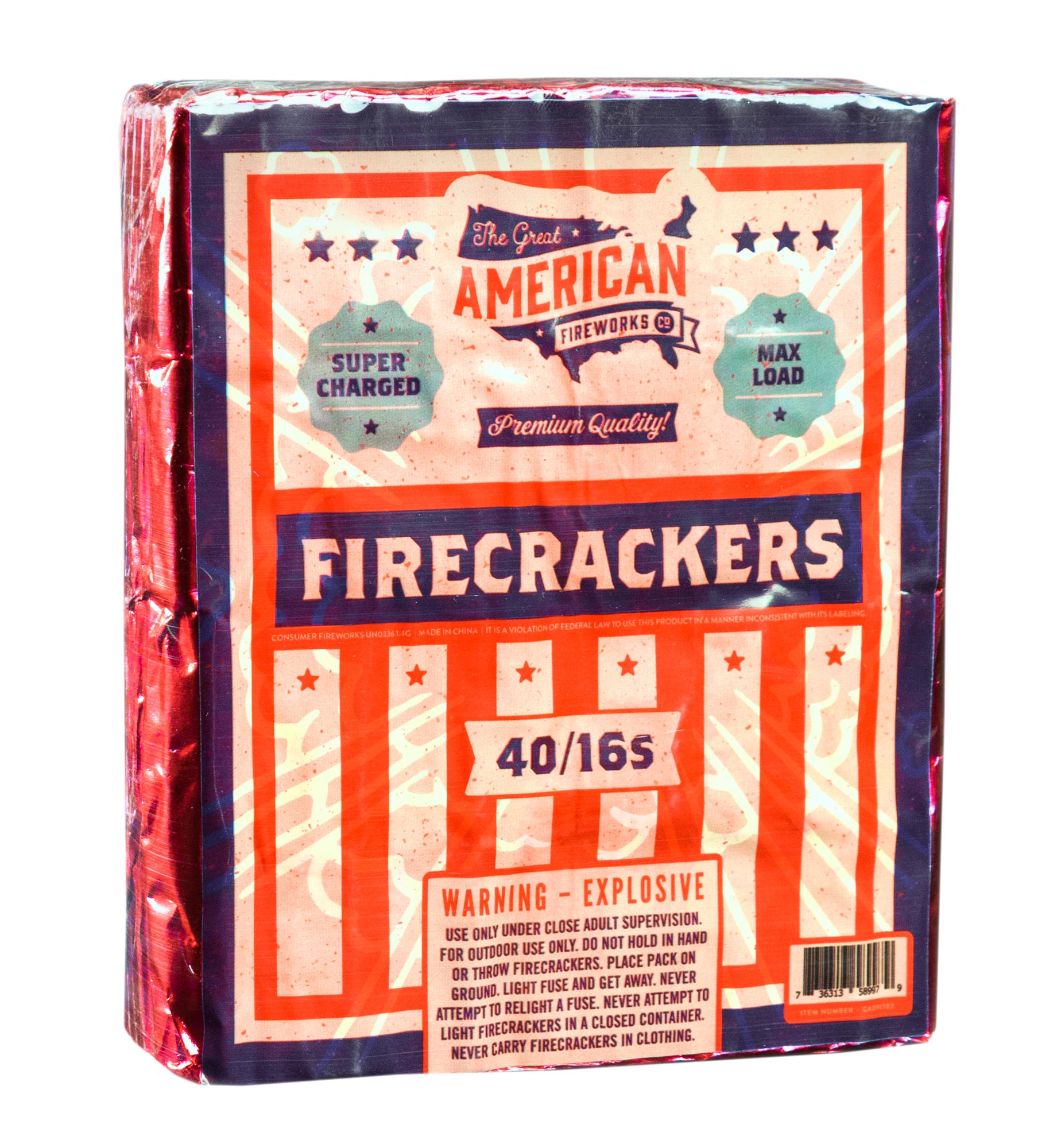 Firecracker 1/2 Brick Superior Fireworks Wholesale
