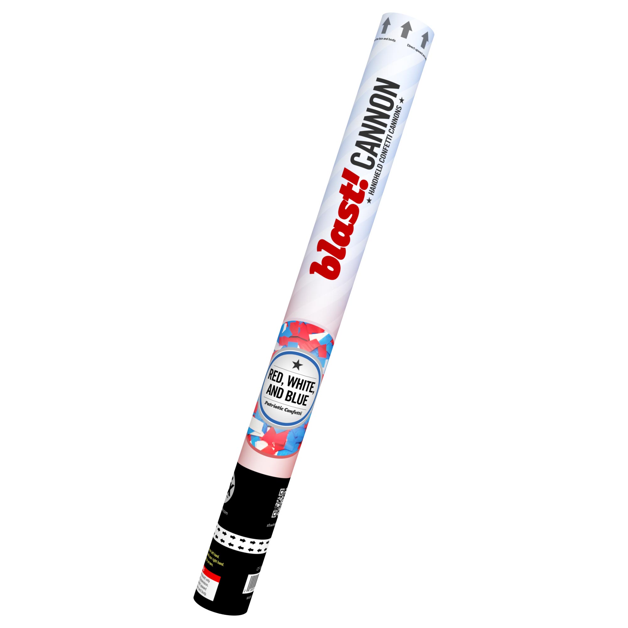 Red, White, and Blue Confetti Cannon Superior Fireworks Wholesale