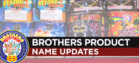 Brothers Product Name Updates