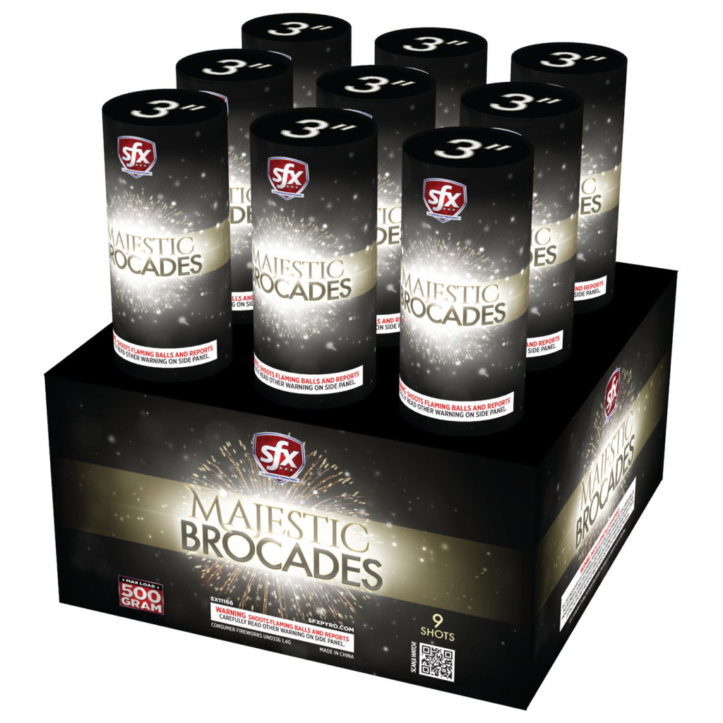 SFX Majestic Brocades, Finale Racks, SFX Fireworks