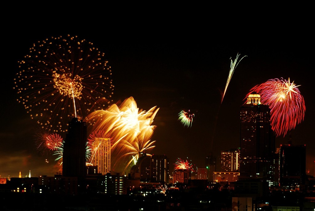 Fireworks, New Year
