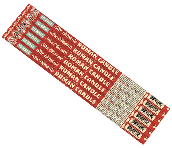 The Classic Roman Candle Superior Fireworks