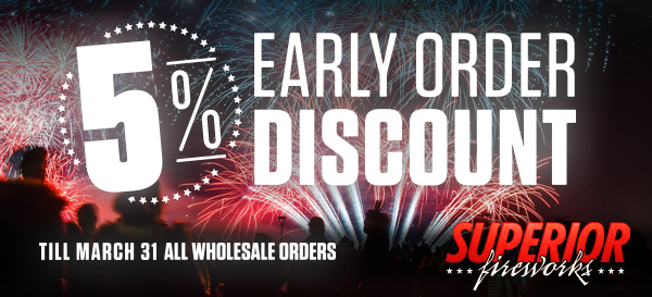 Early Order Discount March