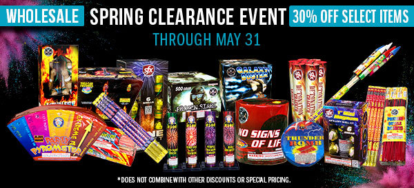 Wholesale Spring Clearance Event
