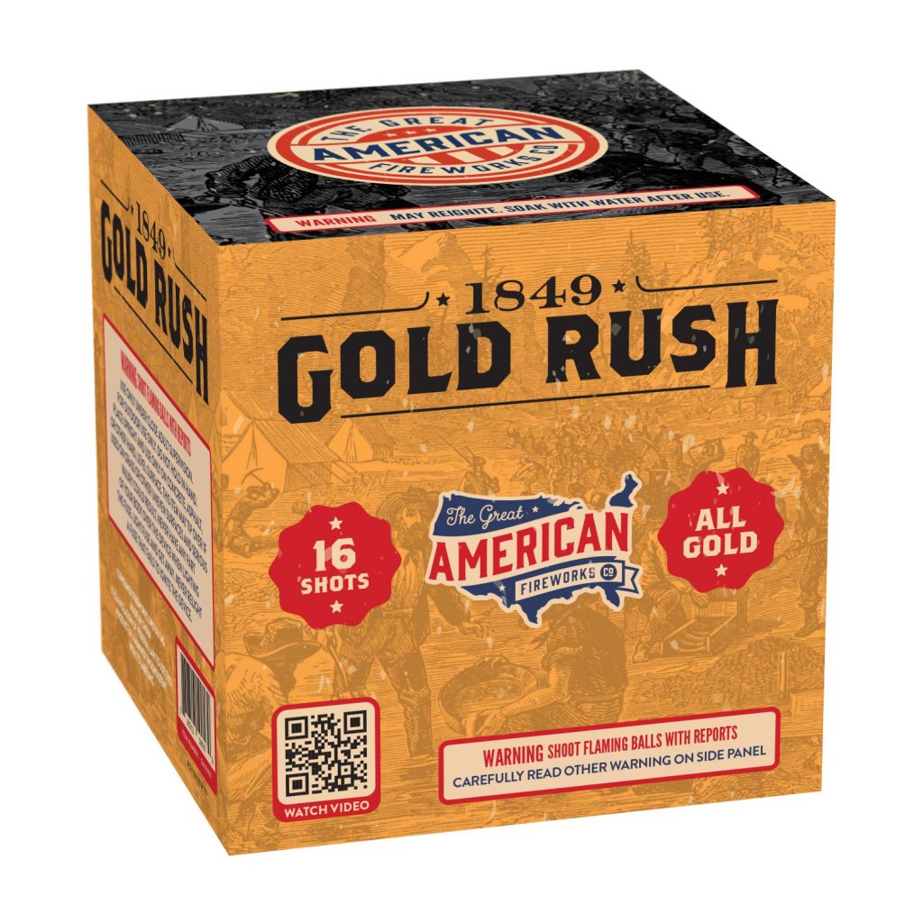 1849 Gold Rush | The Great American Fireworks Co.