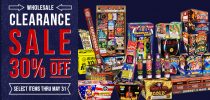 Wholesale Clearance Sale at Superior Fireworks