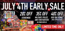 July 4th Early Sale at Superior Fireworks