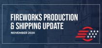 Fall Fireworks Production Update 2020