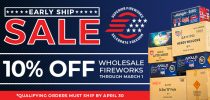 Early Ship Sale at Superior Fireworks