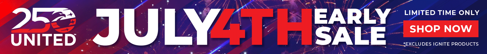 Shop Our July 4th Early Sale!