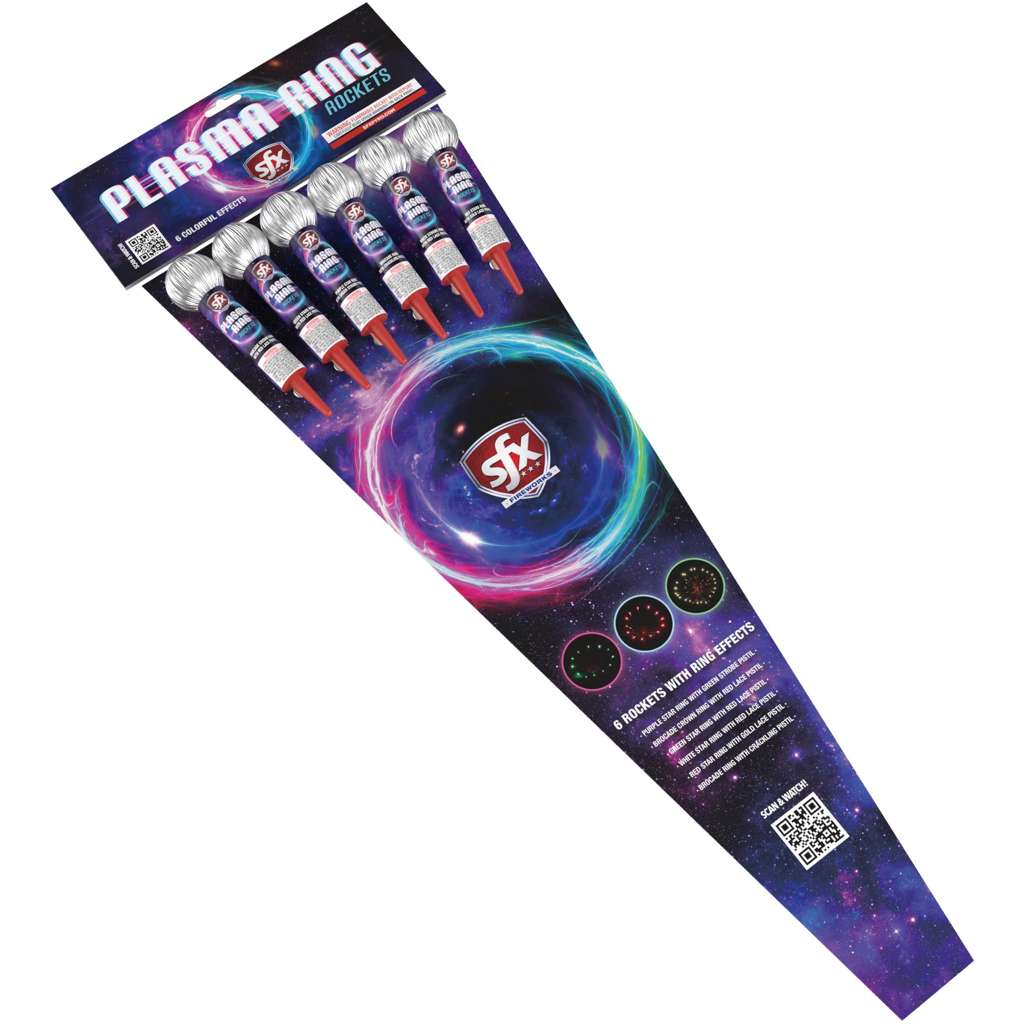 Plasma Ring Rockets: Superior Fireworks Retail