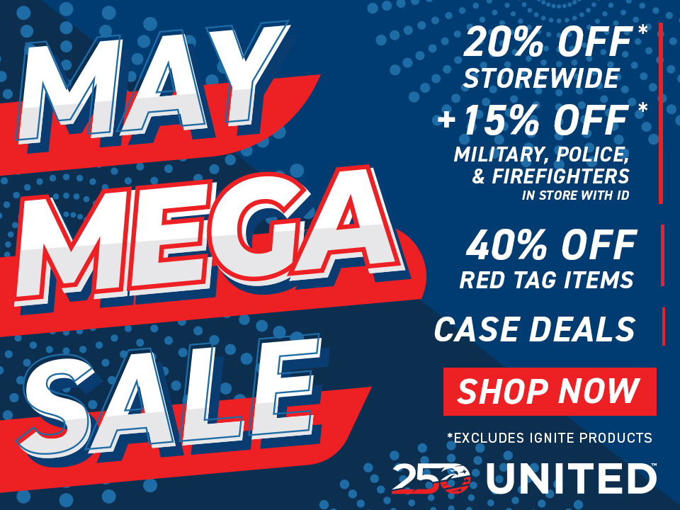 Shop our May Mega Sale for incredible deals storewide!