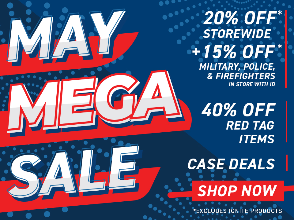 Shop our third annual May Mega Sale for incredible deals storewide!