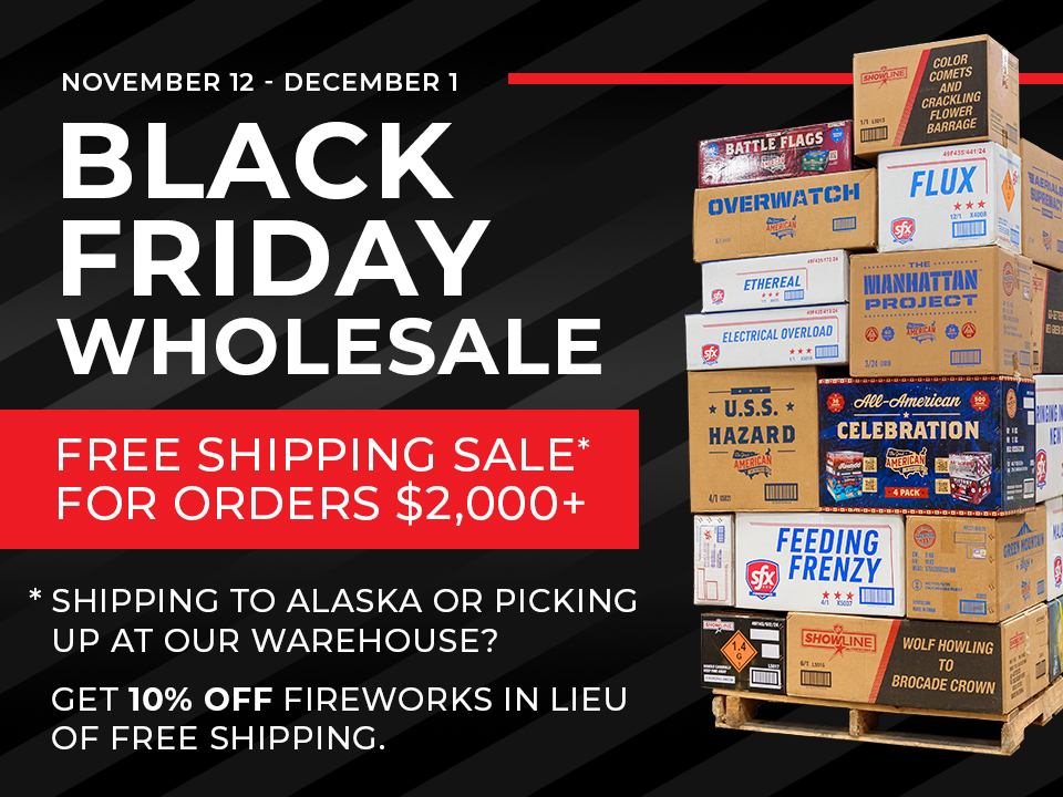 Save big during our first-ever Wholesale Black Friday Sale, November 12 – December 1.