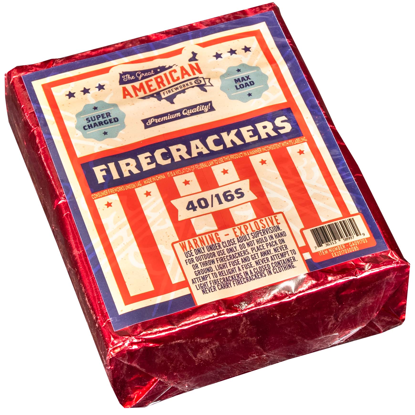 Firecrackers 1/2 Brick: Superior Fireworks Wholesale
